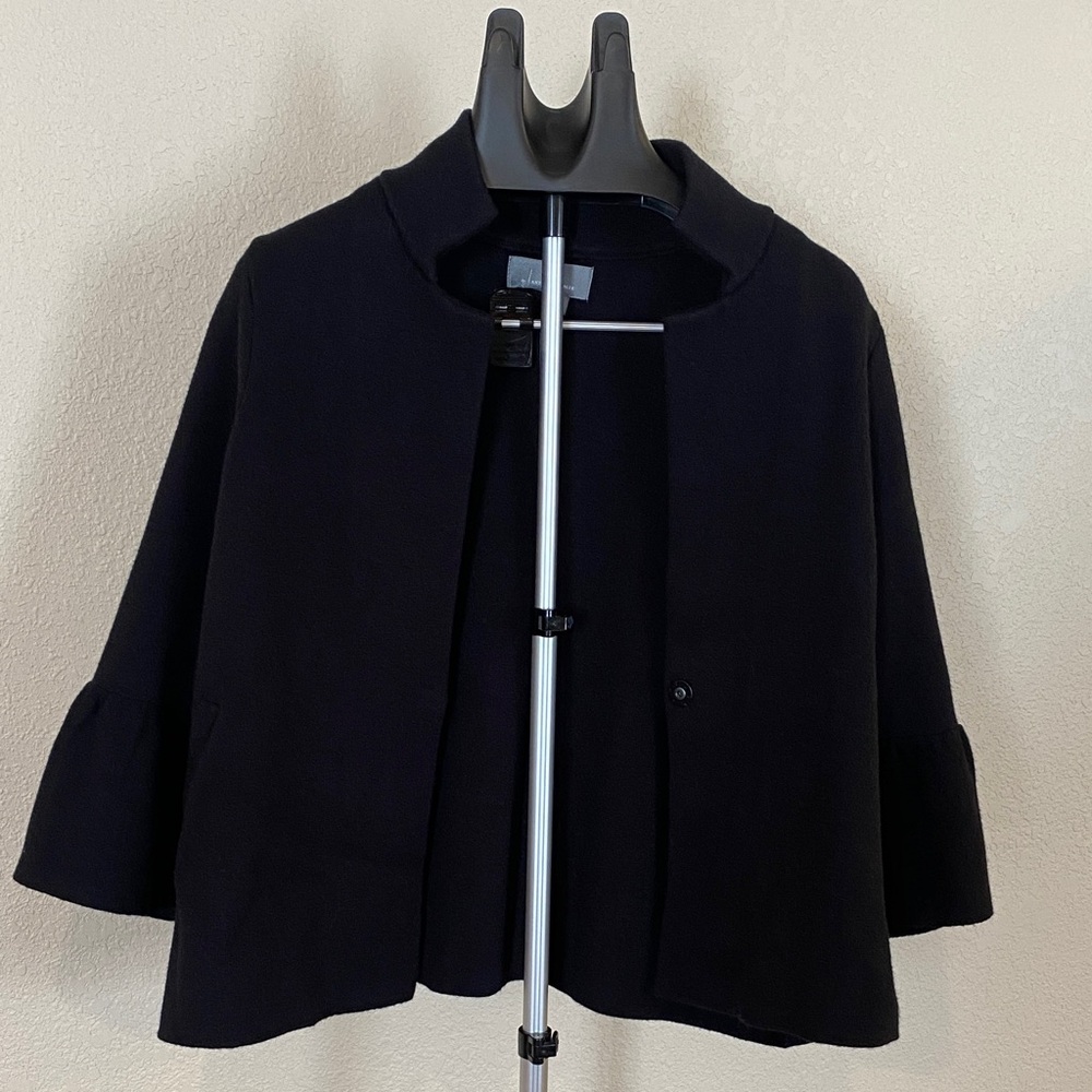 Anthropologie Moth Oversized Open Front Cardigan Sweater.